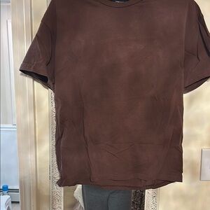 Cider Brown Short Sleeve Tee